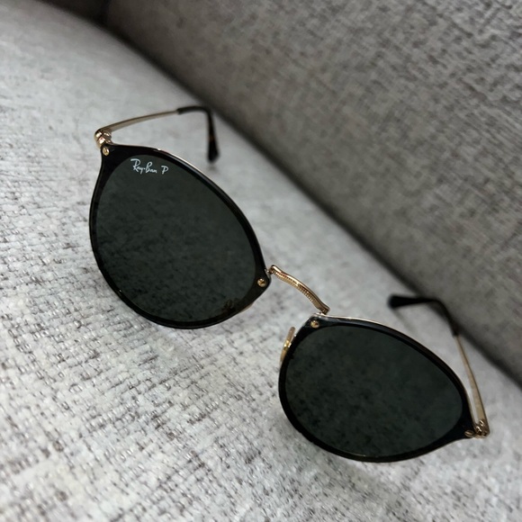 Ray-Ban Accessories - Ray Ban Blaze Round Polarized Sunglasses